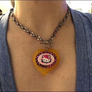 Vintage Tarina Tarantino Hello Kitty Necklace